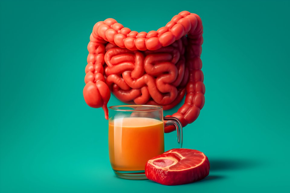Juice promoting gut health