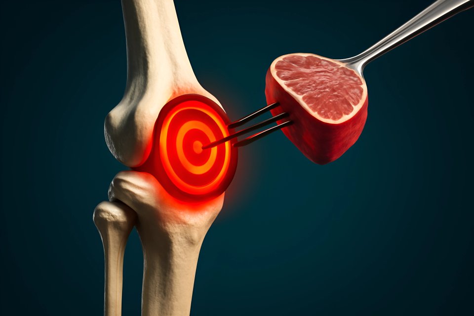 Joint pain and meat analogy